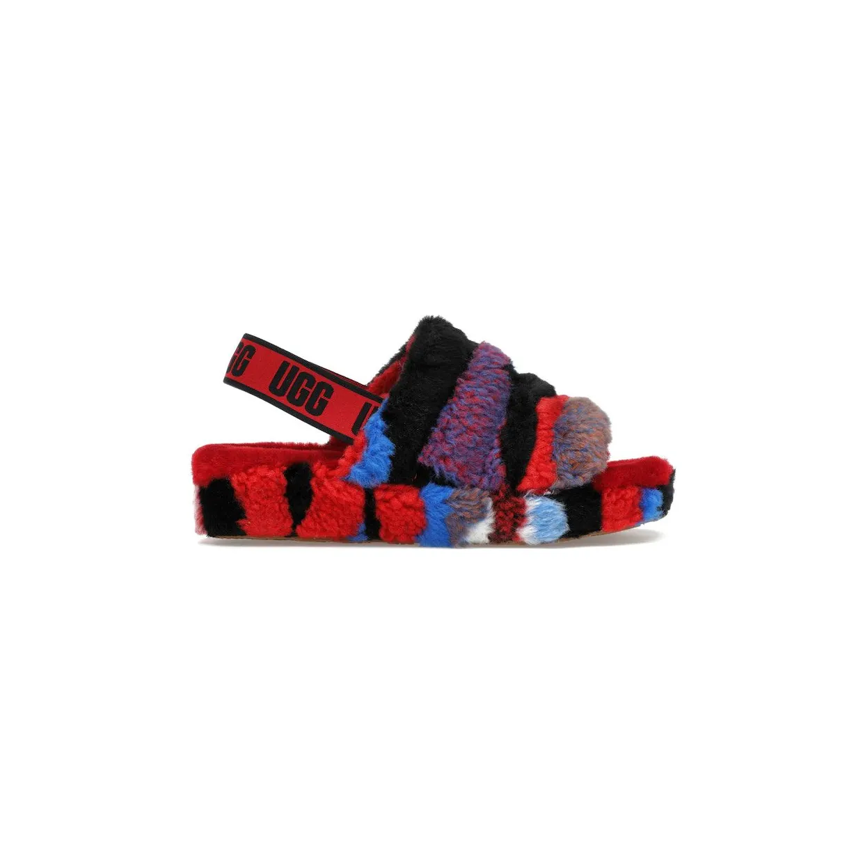 ugg-fluff-yeah-slide 1118164-RED
