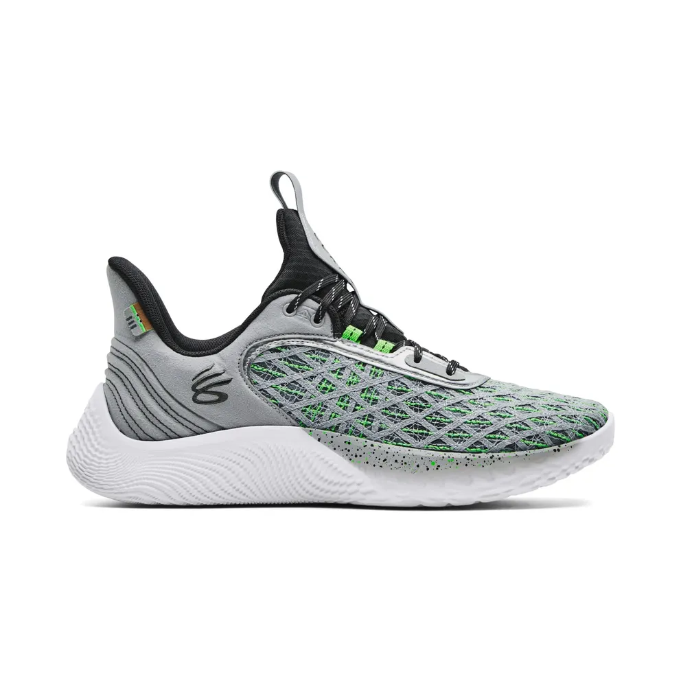 Under Armour nisex Basketball Shoes Curry Flow 9 Gray (3024248-102)