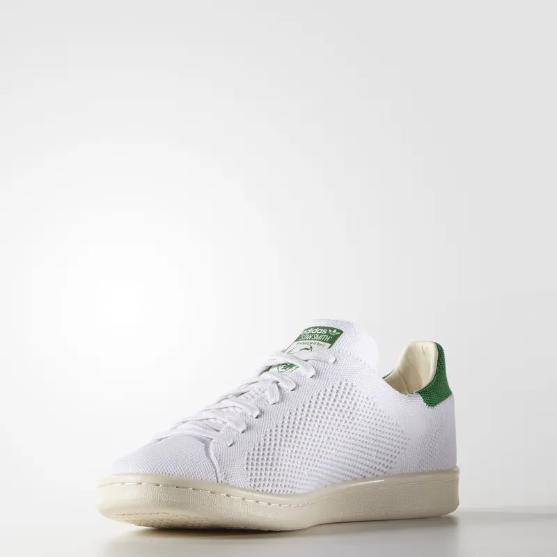 adidas Stan Smith Primeknit White Green White/Green (S75146)