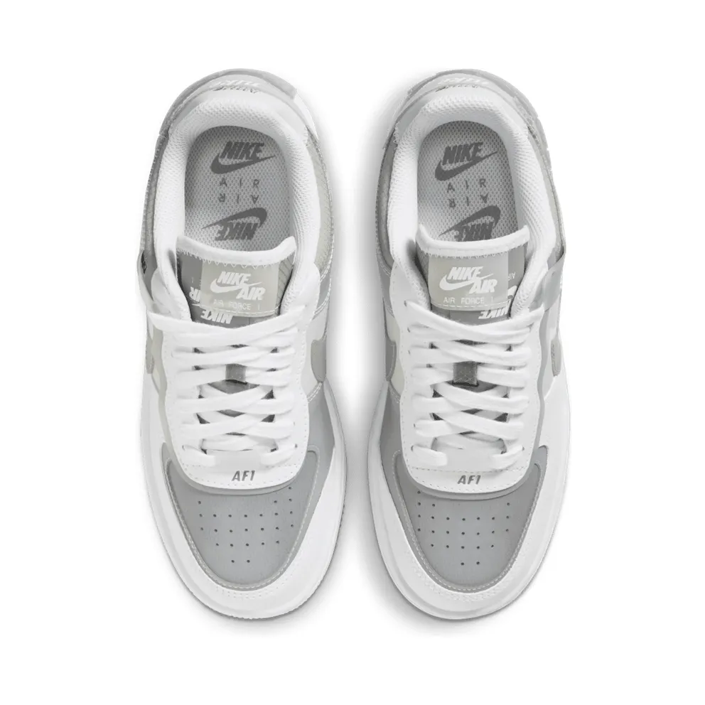 Nike Air Force 1 Shadow White Grey (W) White/Grey Fog-Photon Dust-Particle Grey (CK6561-100)