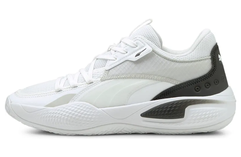 Puma Court Rider I basketbalschoenen Wit/Zwart (195634-03)