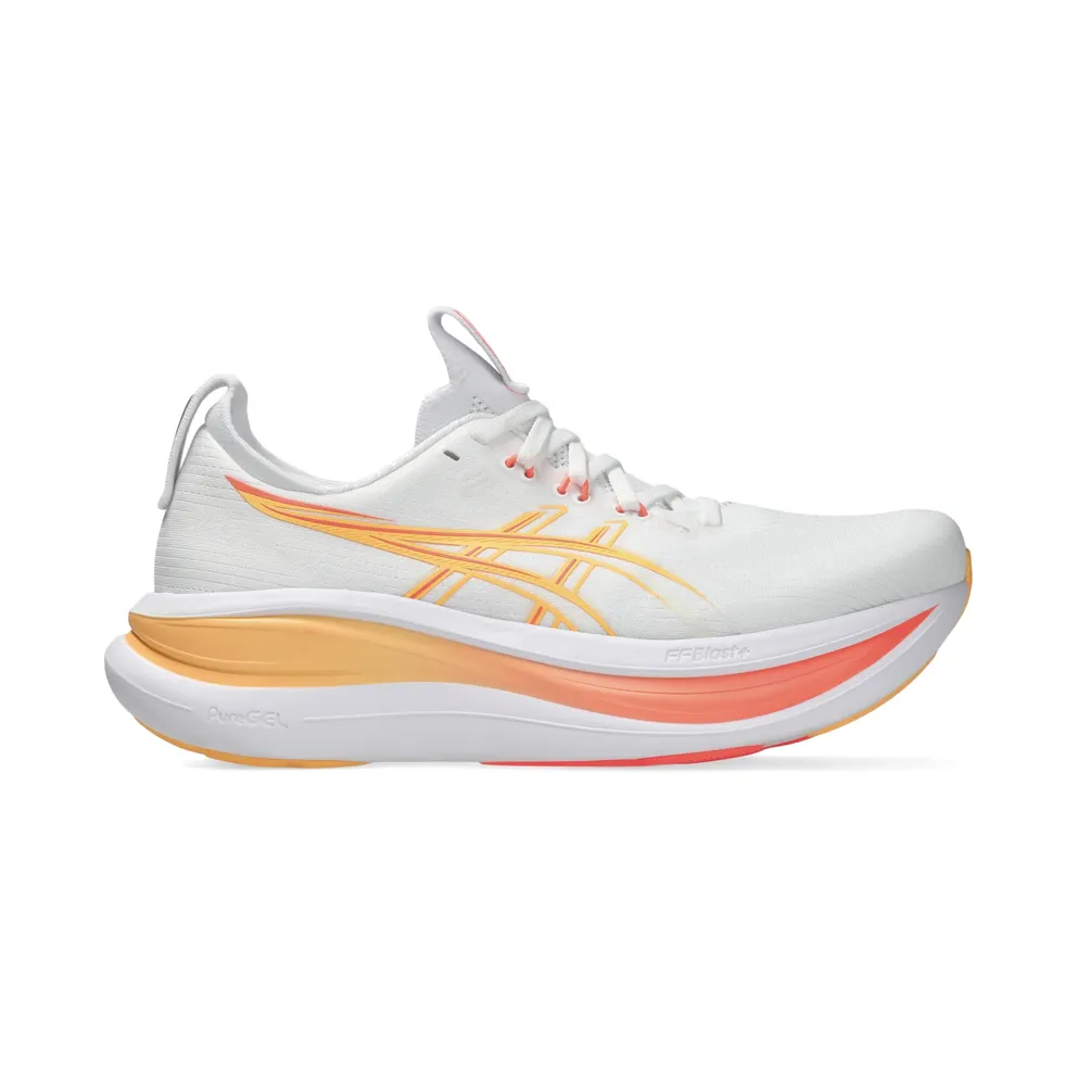 ASICS GEL-NIMBUS 28 “White / Sun Coral” (1012B899-102)