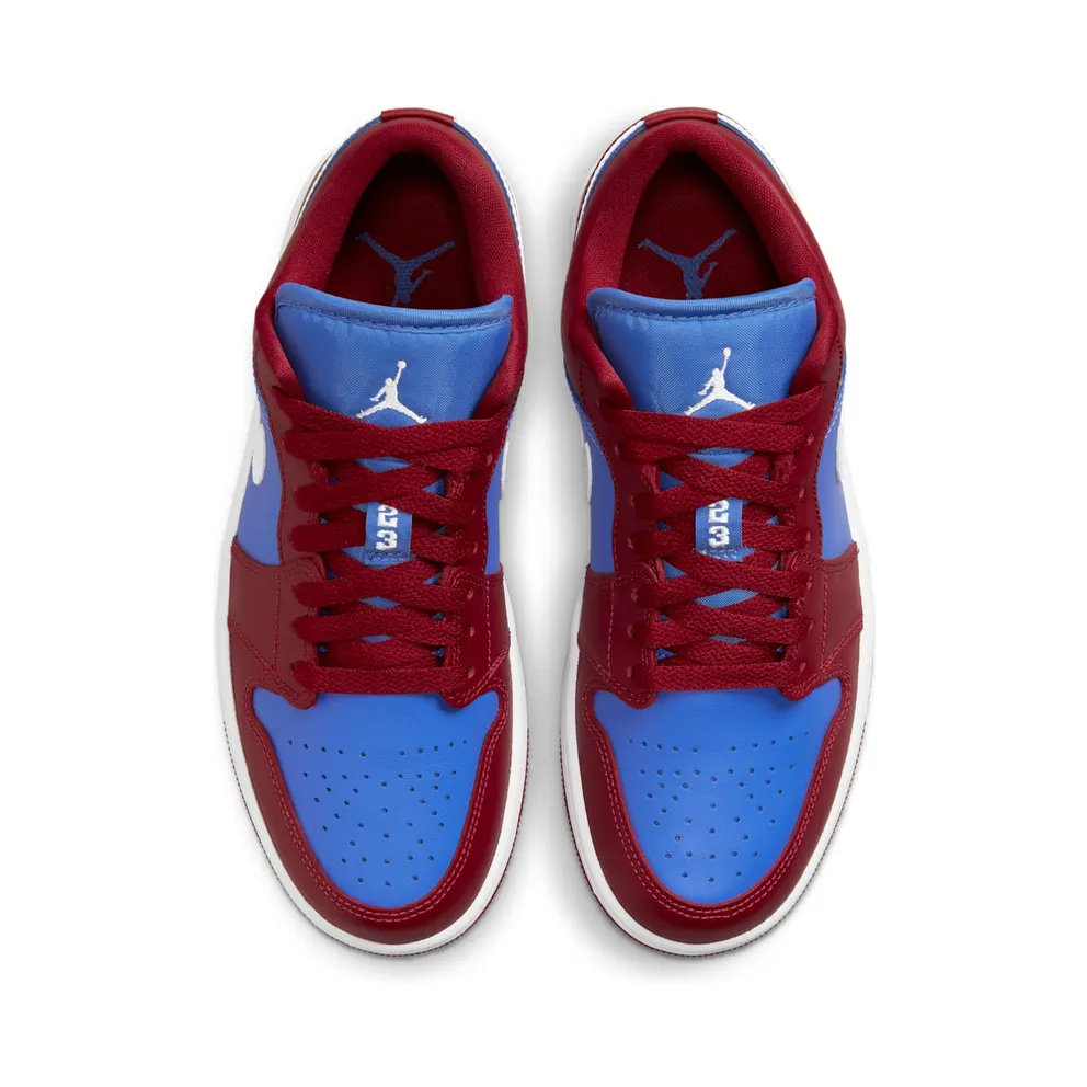 Jordan 1 Low Pomegranate Medium Blue (W) (DC0774-604)
