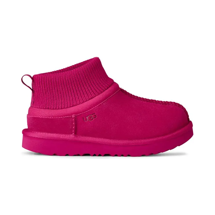 UGG Classic Ultra Stretch Cuff Slipper Dark Peony (1157702K-DNY)