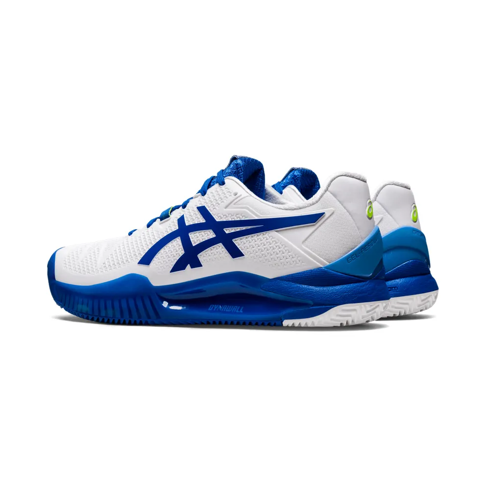 Asics GEL-RESOLUTION 8 CLAY White/Tuna Blue (1041A346.960)