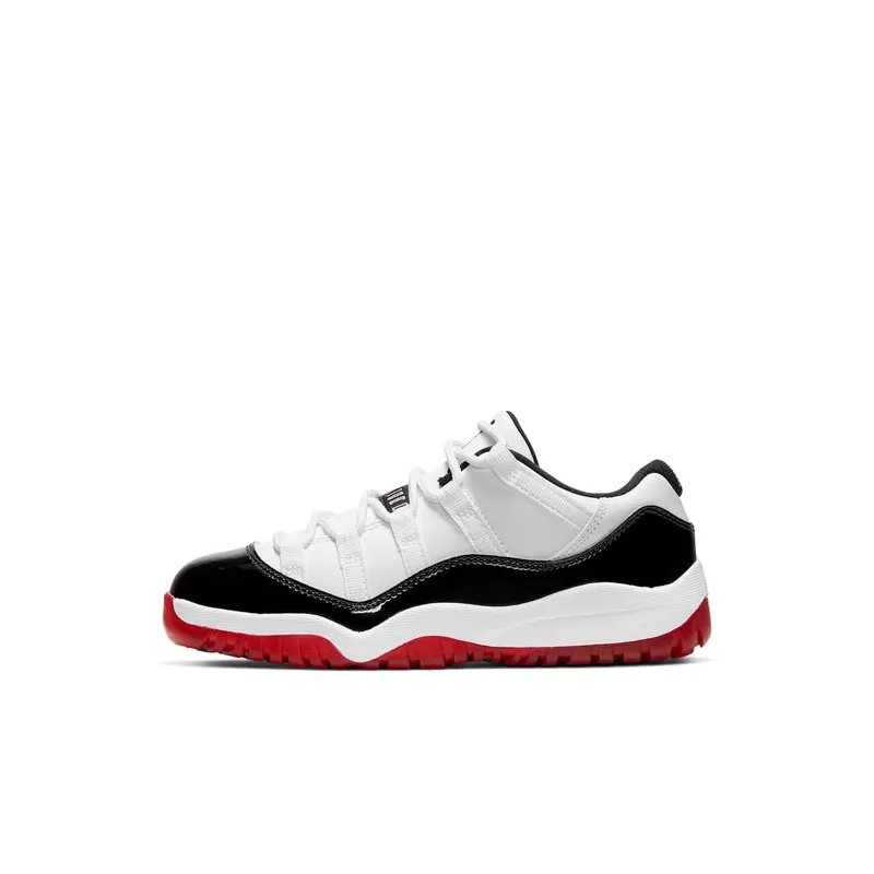 Air Jordan Nike AJ XI 11 Low Suede ‘White Bred’ (PS) (2020) (505835-160)