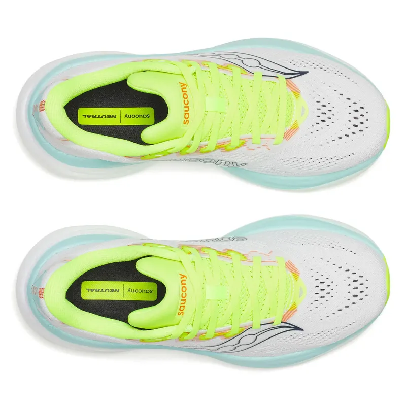 SAUCONY Ride 19 “White / Splash” (S11055-131)