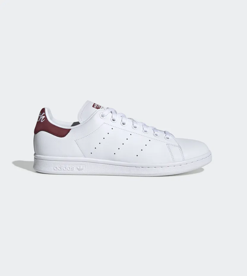 adidas Stan Smith Cloud White Collegiate Burgundy