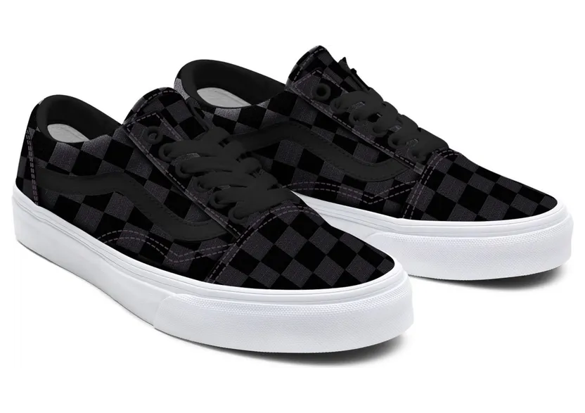 VANS Gepersonaliseerde Checkerboard Old Skool Grijs (VN0A3CST024)