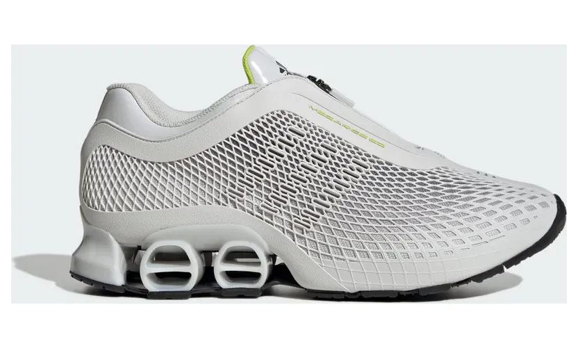 Adidas MEGARIDE S2-SCHOENEN Crystal White / Crystal White / Semi Solar Yellow (JR7537)