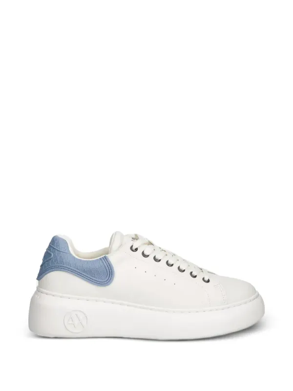 Armani Exchange Sneakers mit Plateausohle – Weiß (XW002149AF1)
