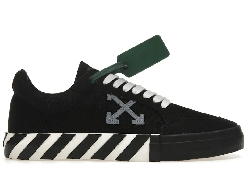 OFF-WHITE Vulc Low Canvas White Black Blue (FW22) (OMIA085F22FAB0011045)