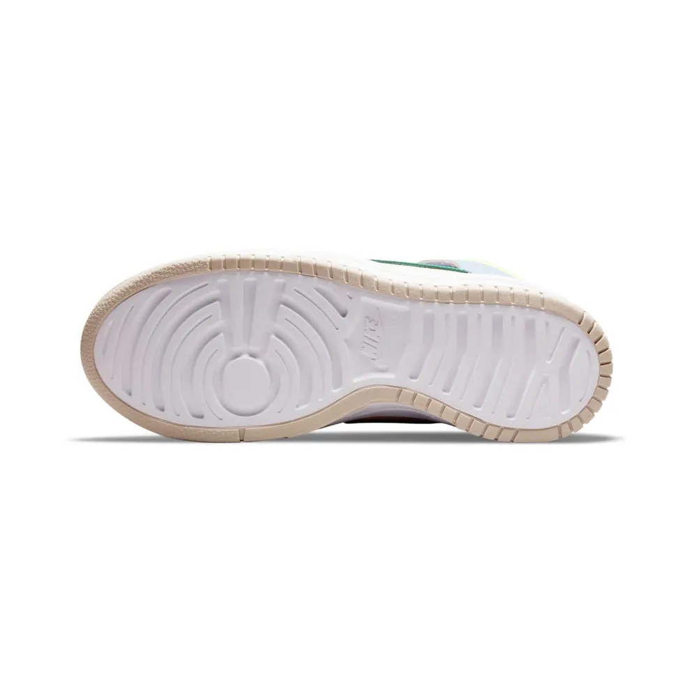 Nike Dunk High Rebel Cashmere (2021) – “Cashmere / Green Noise / Pale Coral / White” (DH3718-700)