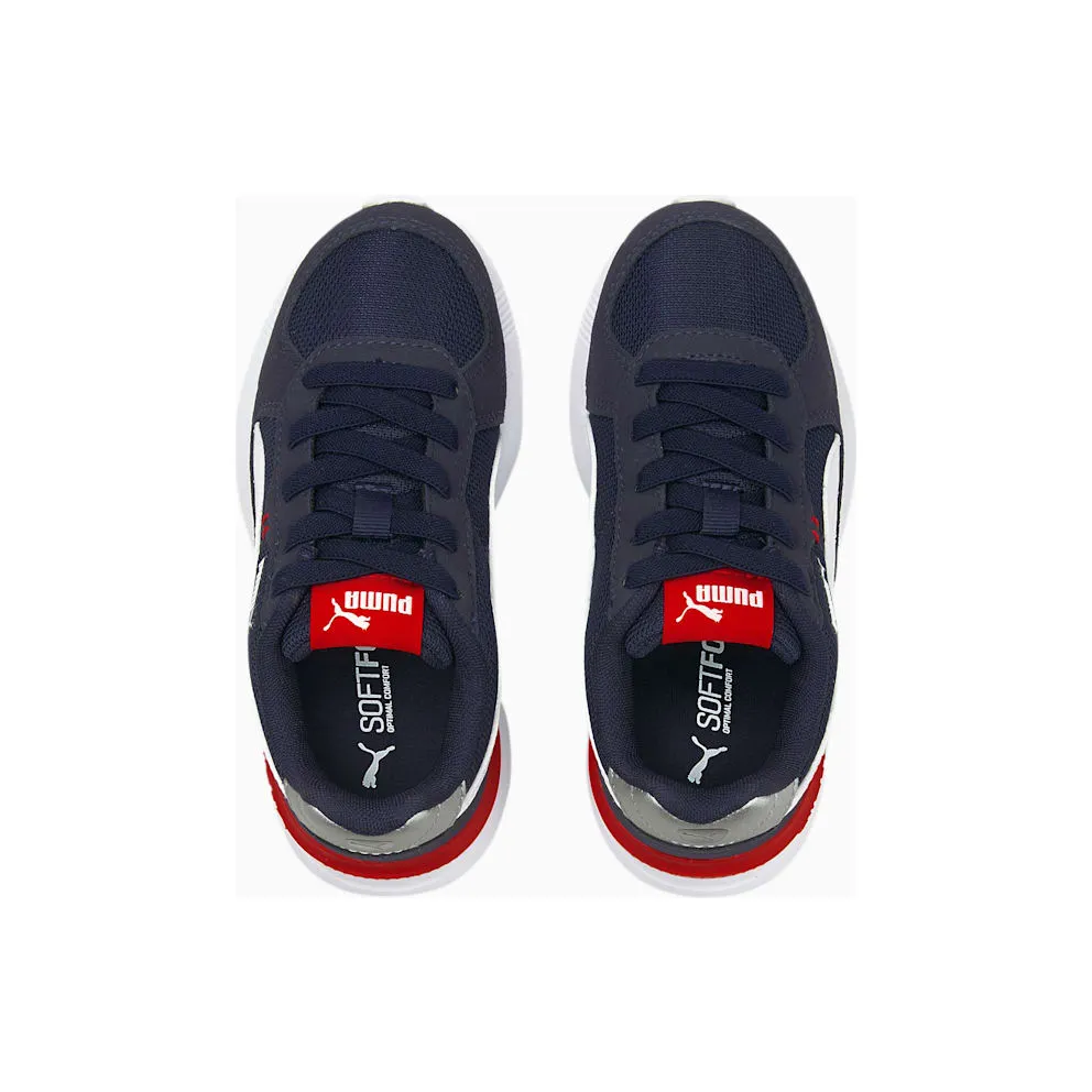 PUMA Graviton AC Kids’ Peacoat/White/High Risk Red (381988-04)