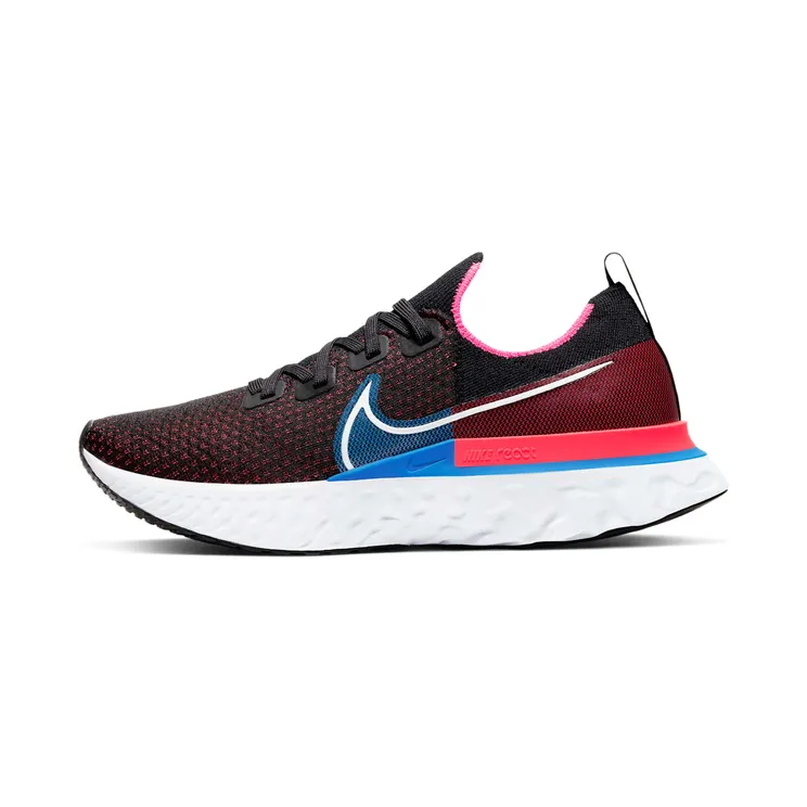 Nike React Infinity Run FK “Black / Red Orbit / Photo Blue / White” (CD4371-005)