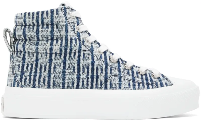 Givenchy Blue 4G City High-Top (BE0025E1EL457)