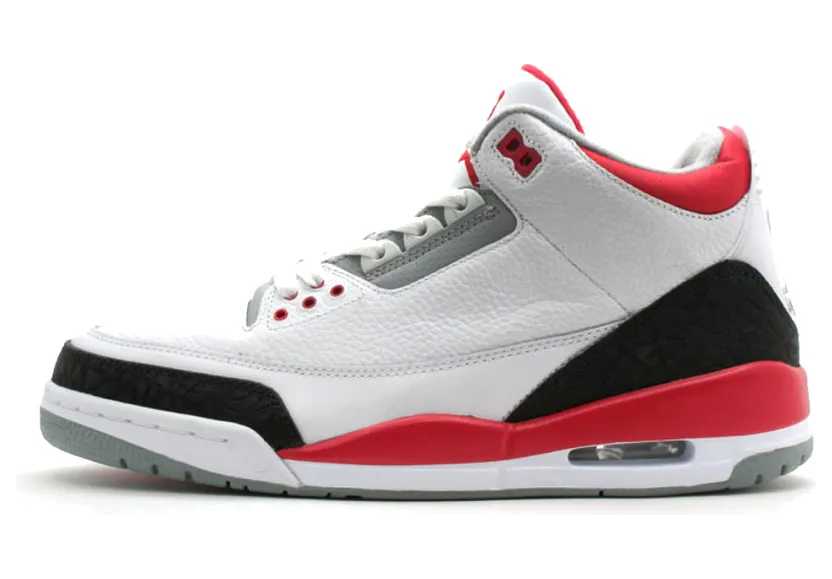 Jordan 3 Retro Fire Red (2007)