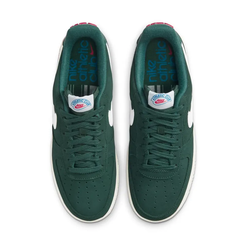 Nike Air Force 1 Low Athletic Club Pro Green – “Green / White-sail-gym Red” (DH7435-300)