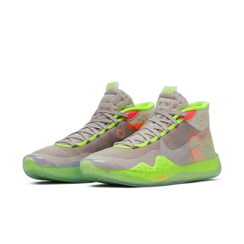 Nike KD 12 90s Kid Multi-Color/Metallic Silver (AR4229-900)