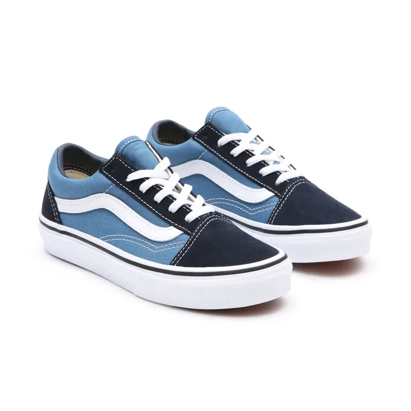 Vans Kids Navy Old Skool Little Kids (VN000W9TNWD1)