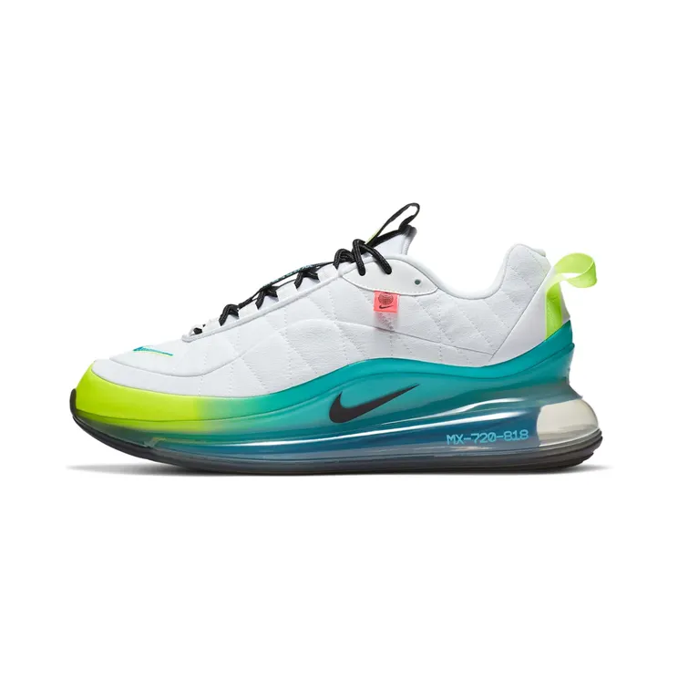 Nike MX 720 818 Worldwide “White / Blue Fury / Volt / Black” (CT1282-100)