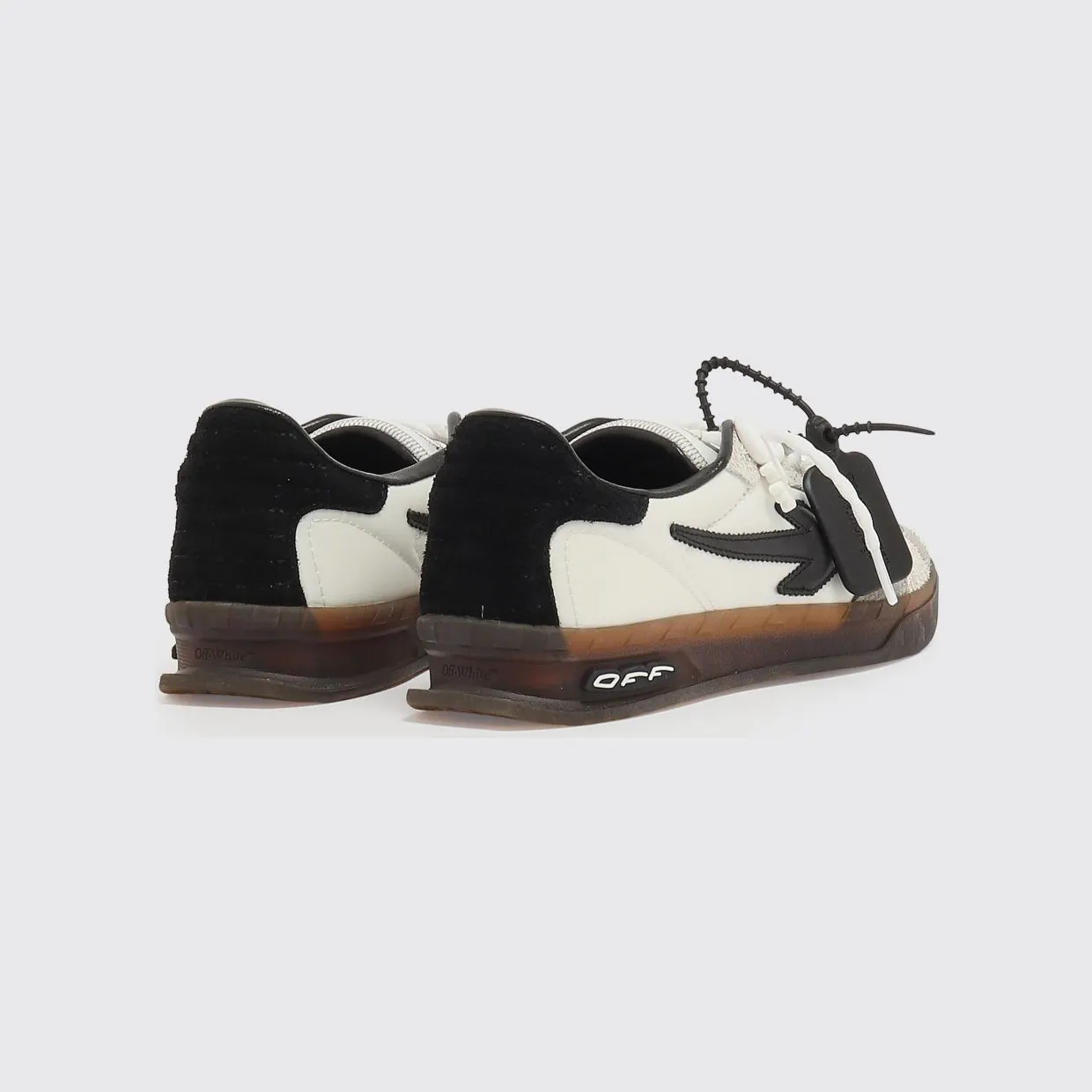 Off-White Suede and Nylon End of Play Sneakers White 1 (OMIA2ALS26FAB0026810) (2)