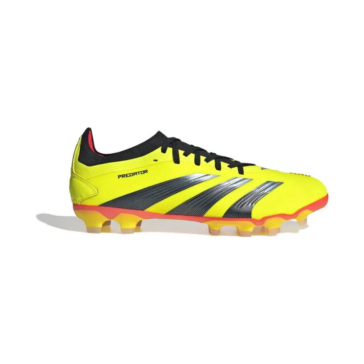 Adidas Predator 24 Pro MG Fußballschuh Nockenschuhe “Yellow ⅔” (IG7732)