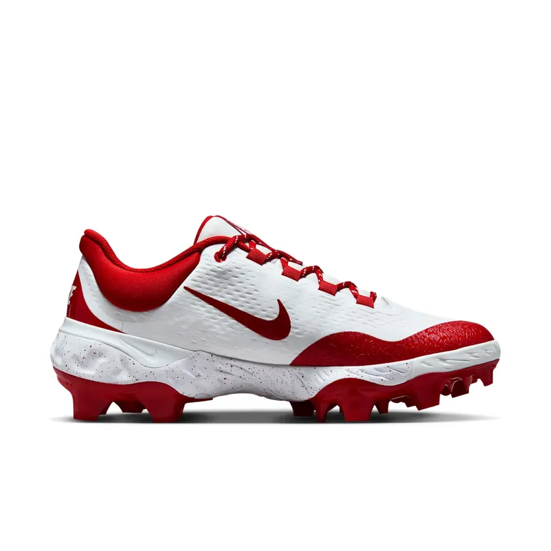 Nike Alpha Huarache Elite 4 Low MCS “White University Red” (FD6255-105)