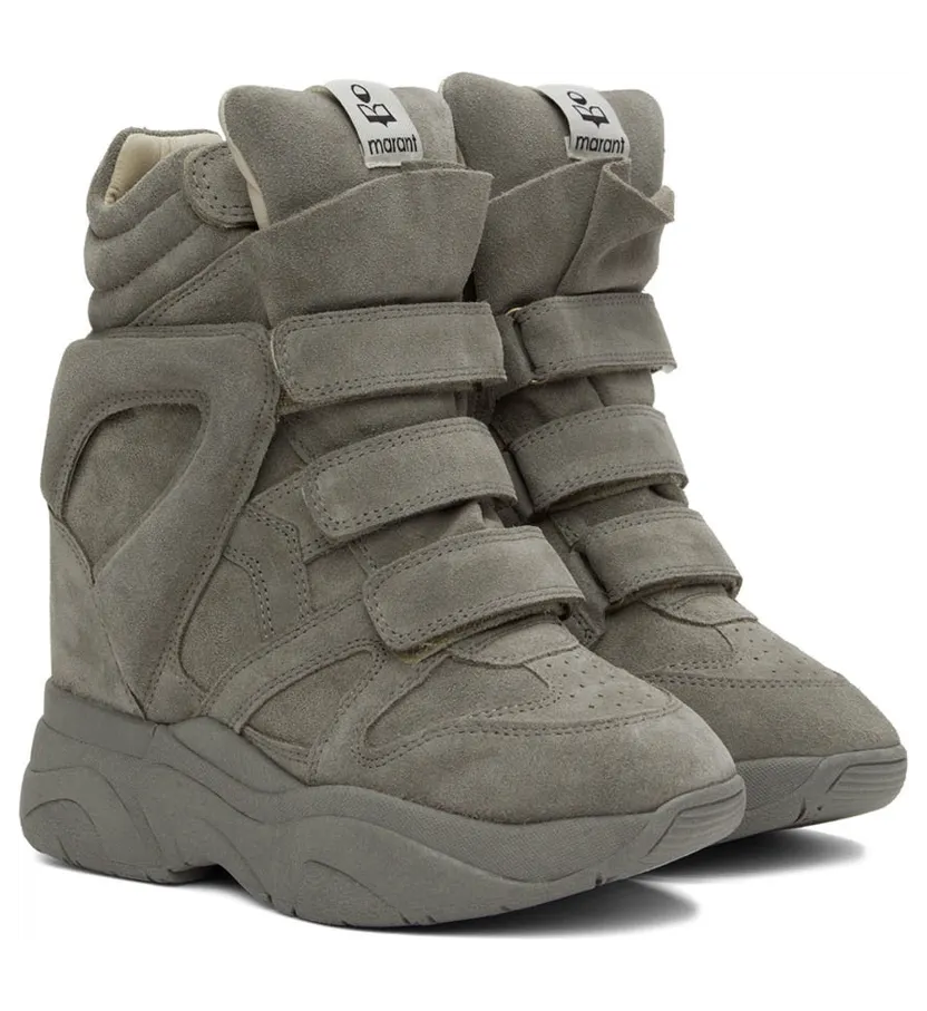 Isabel Marant Beige Balskee Sneakers (22EBK0491-22E016S) (4)