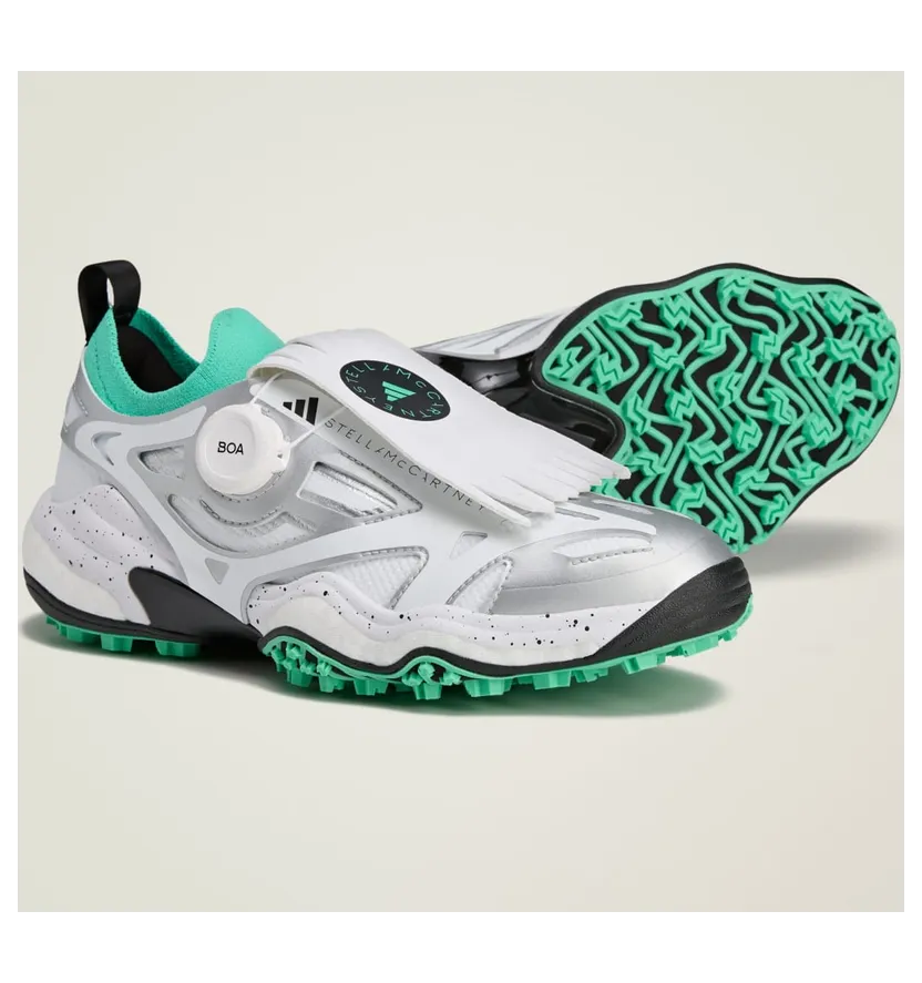 adidas by Stella McCartney Codechaos BOA Core White / Bright Green / Silver Metallic (JH8937)