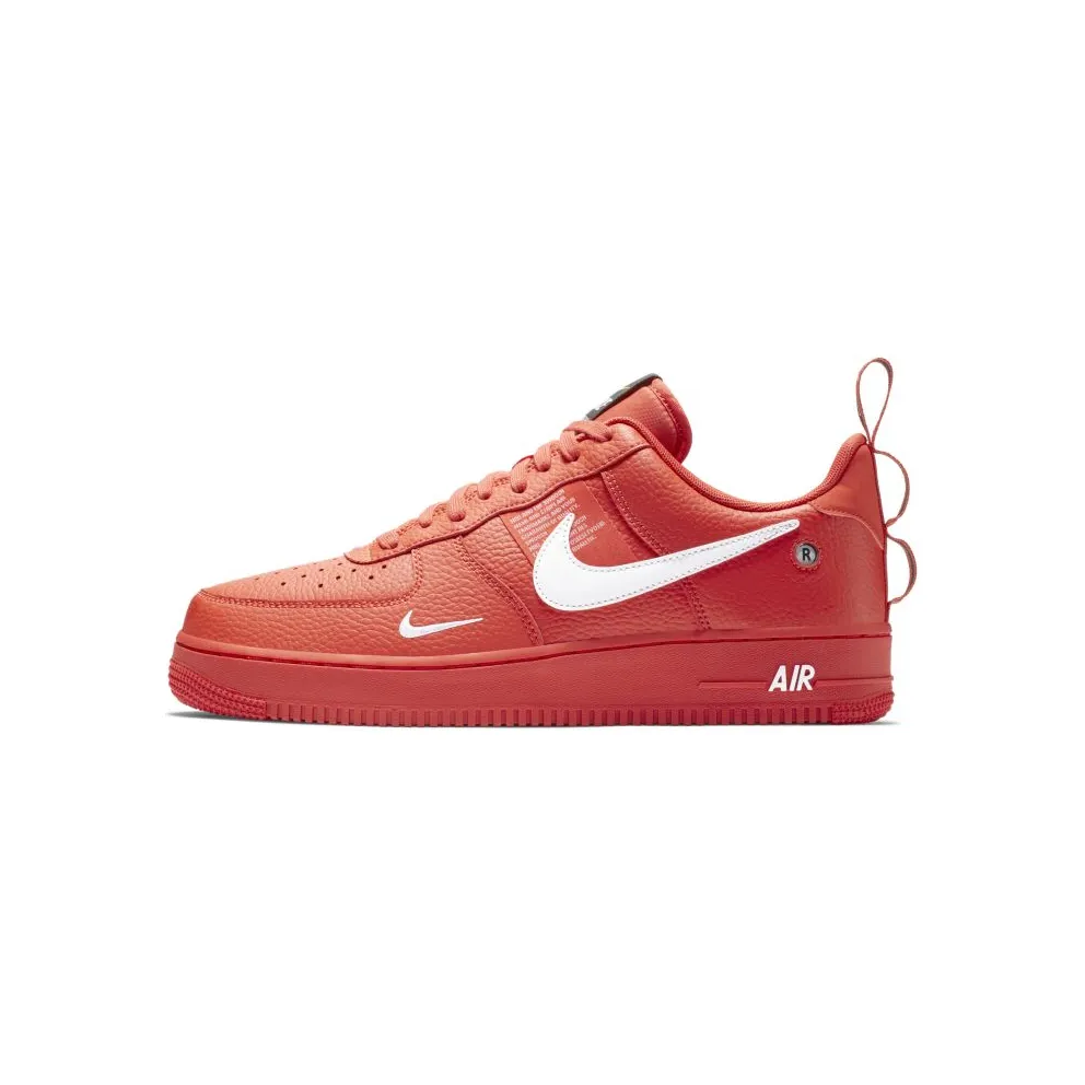 Nike Air Force 1 Low Utility Team Orange Team Orange/Black-Tour Yellow-White (AJ7747-800)