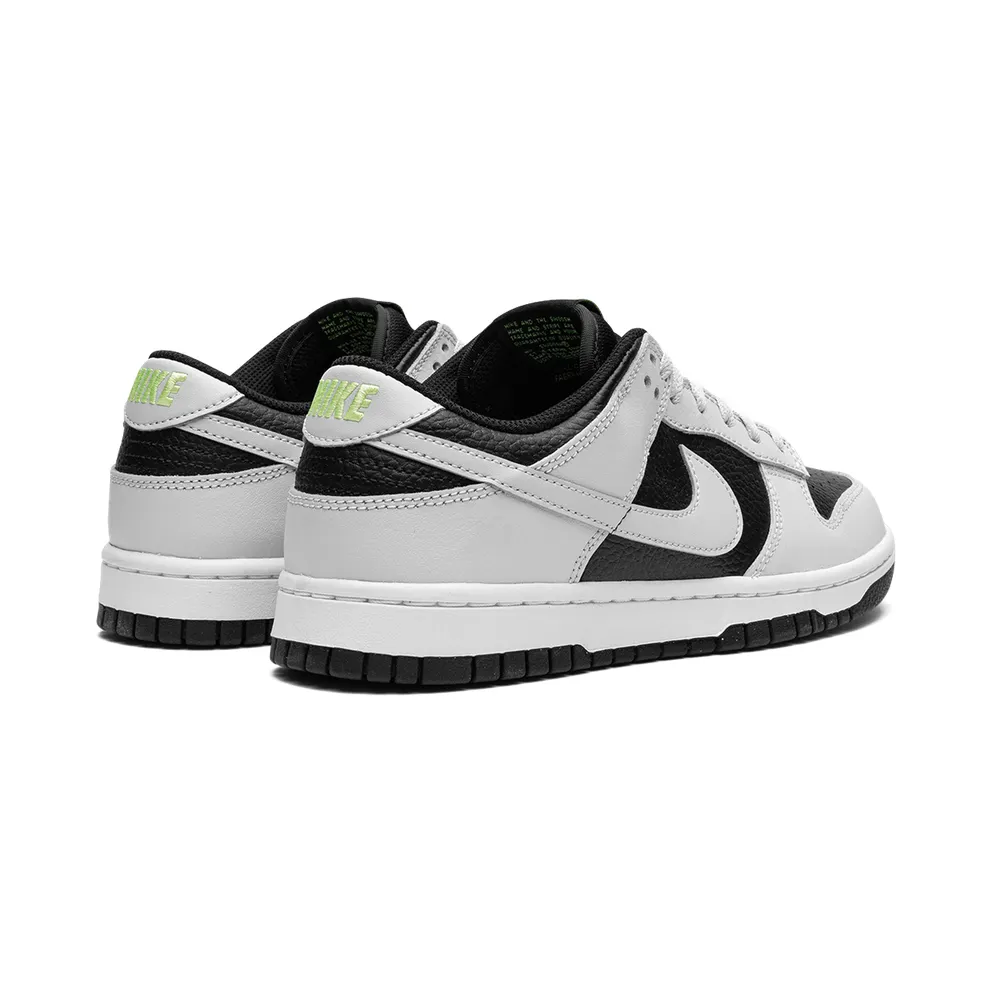 Nike Dunk Low “Grey Panda Volt” (FD9756-001)