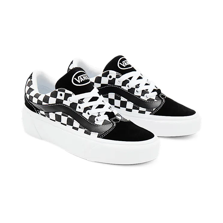 Vans Shape Ni Checkerboard “Black” (VN0A4UVLA0X)