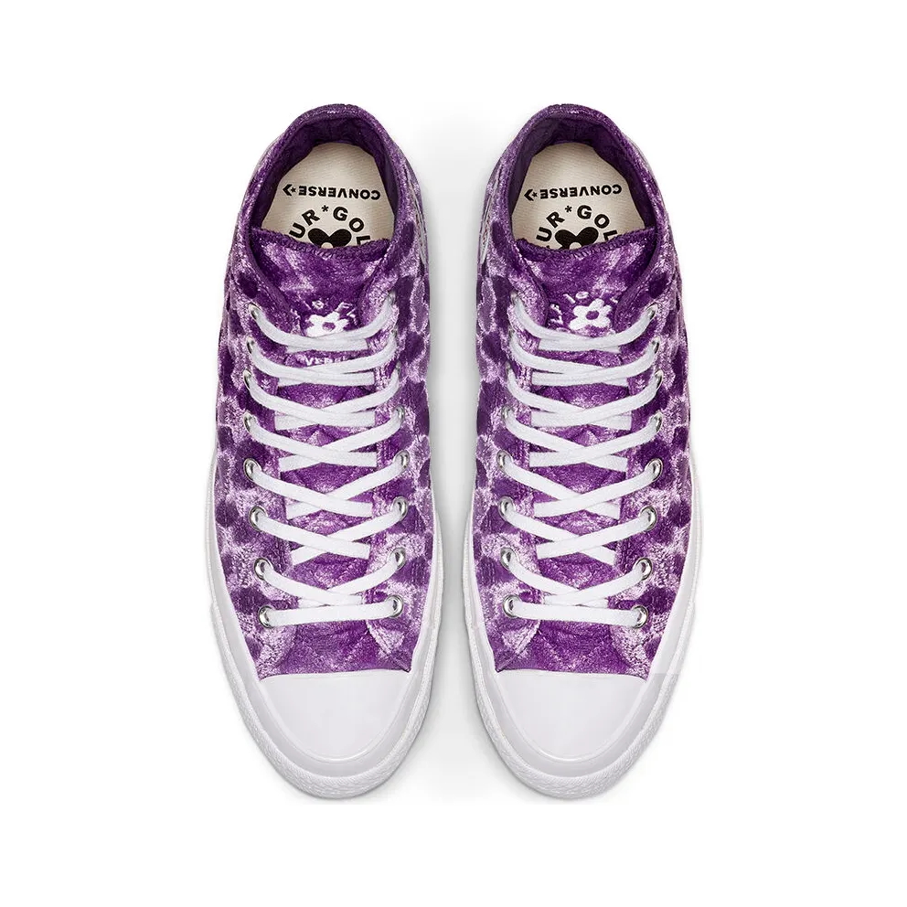 Converse Chuck Taylor All-Star 70s Hi Golf Le Fleur TTC Quilted Velvet Tillandsia Purple (165600C)