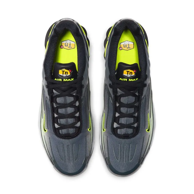 Nike Air Max Plus 3 Smoke Grey Lemon Venom Smoke Grey/Dark Smoke Grey-Lemon Venom-Black (CD7005-002)