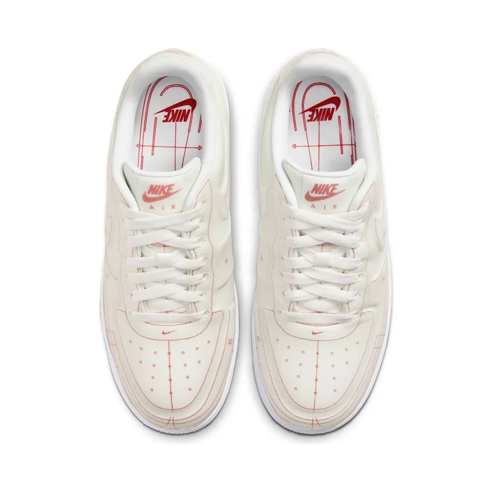 Nike WMNS Air Force 1 Low 07 LX Blueprint Summit White (CI3445-100)