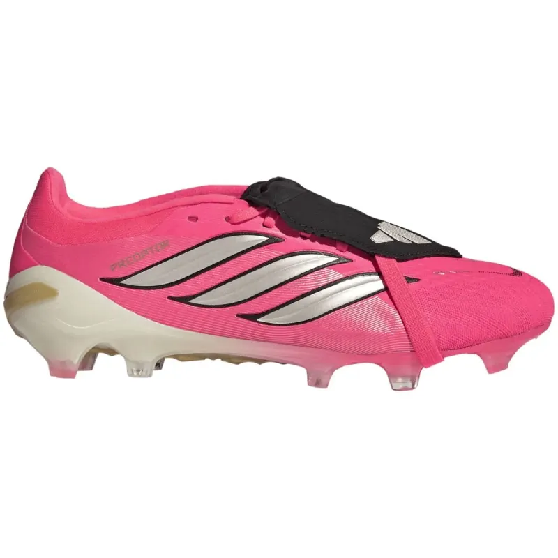 Adidas Predator Pro Fold-Over Tongue FG Football Boots, Pink (HQ0015)