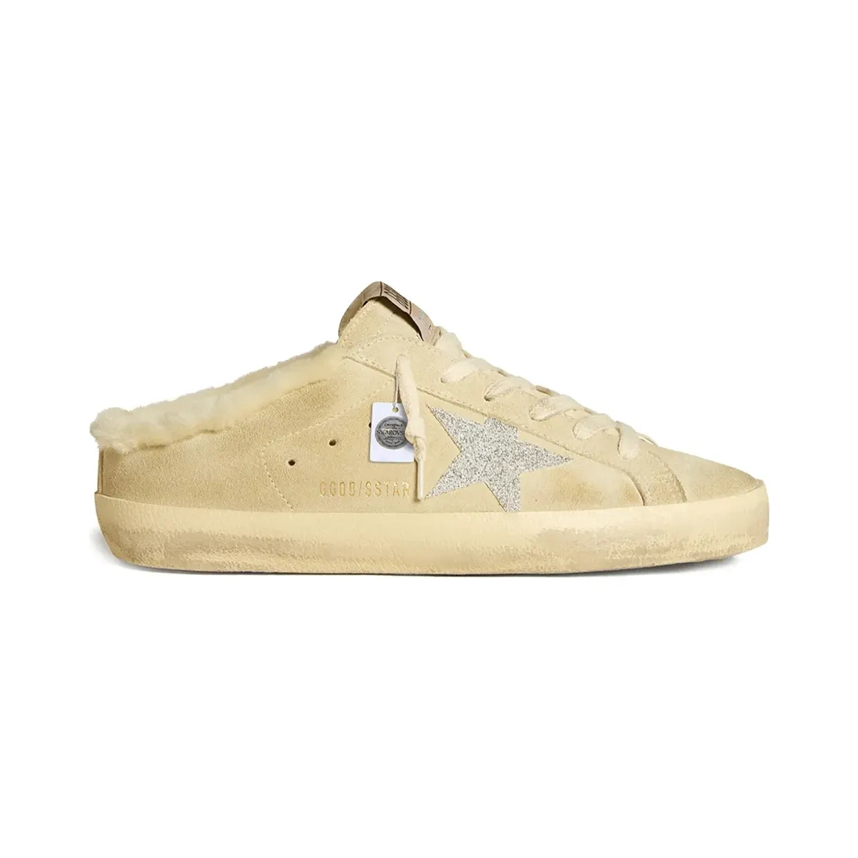 Golden Goose ‘Super Star’ Sneakers – Nude (GWF00110F006706)