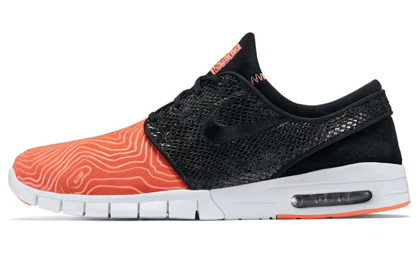 Nike Stefan Janoski Max L ‘Fish Ladder’ Atomic Pink/Arctic Orange/White/Black (685299-608)