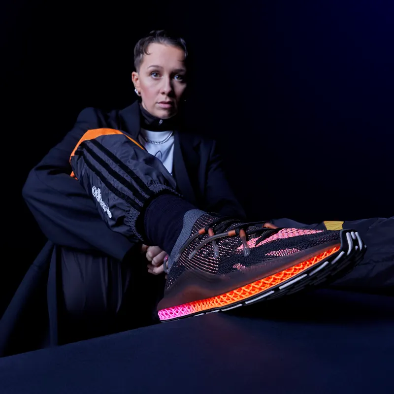 adidas 4D Fusio Core Black / Grey Six / Core Black (FZ2414)