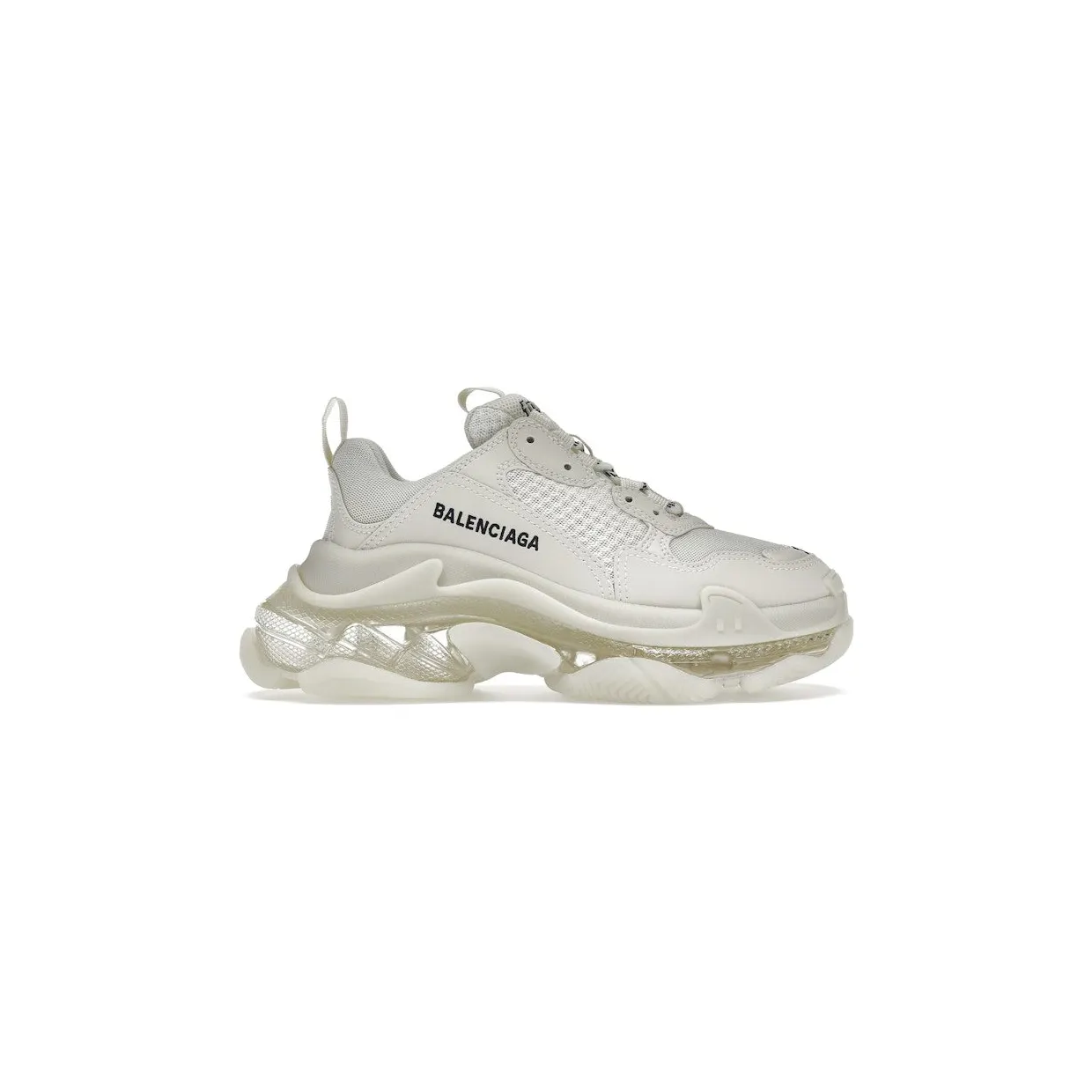 Balenciaga Triple S Clear Sole Light Beige (544351W2GA19100)
