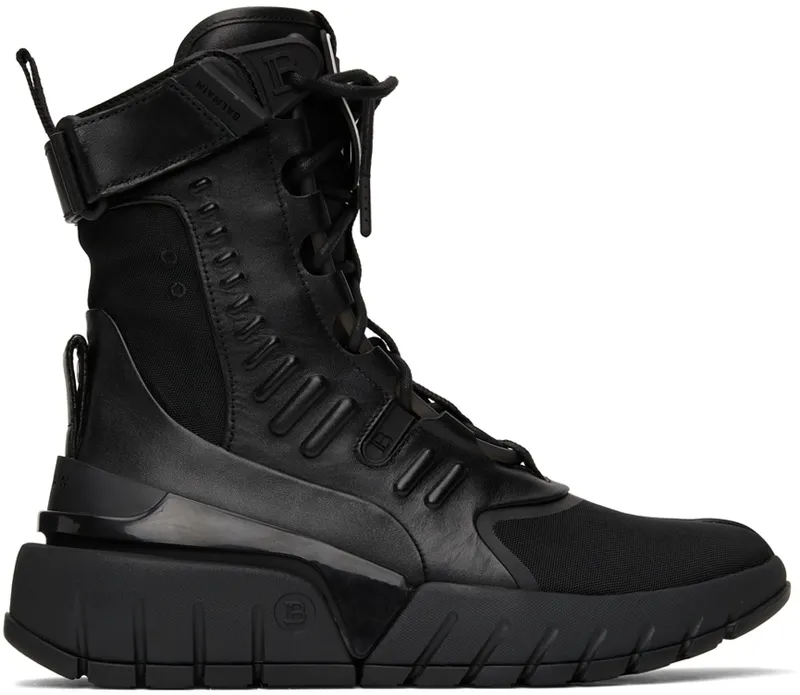 Balmain B-Army High-Top “Black” (WM1VG231LSCV)