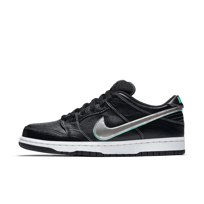 Nike SB x Diamond Supply Co. Dunk Low ‘Black Diamond’ (2018) (BV1310-001)
