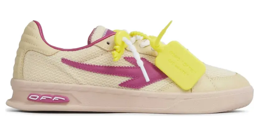 Off-White Arrow low-top sneakers – Beige (W28NS6F0016C39)