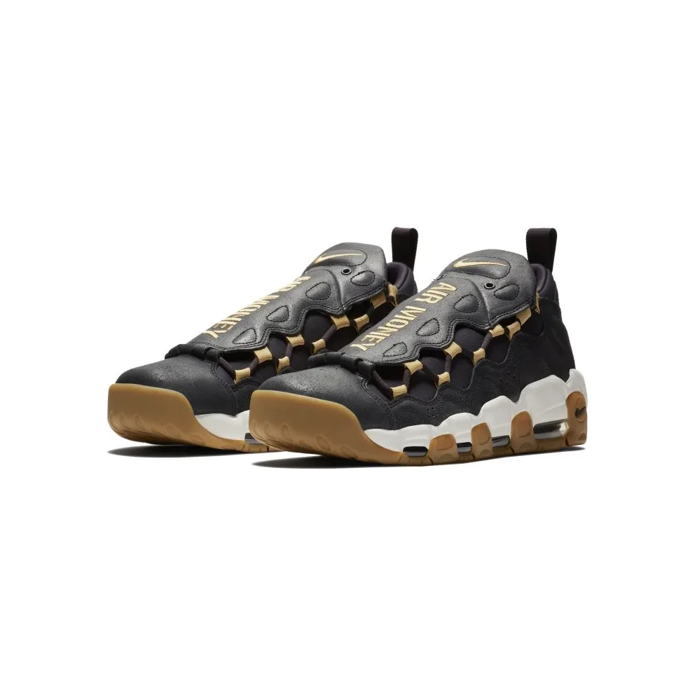 Nike Air More Money NYC Brooklyn Oil Grey/Metallic Gold-Sail-Metallic Gold (AR5401-001)