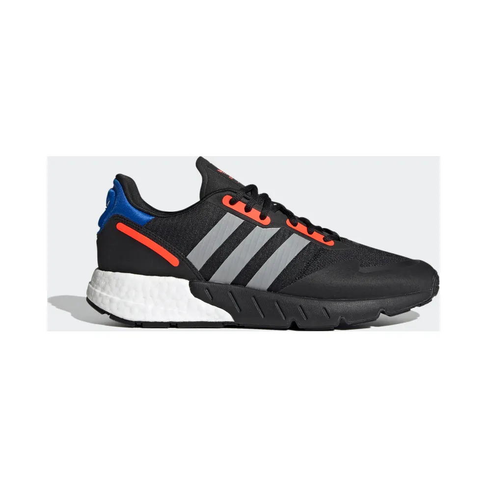 adidas ZX 1K Boost Schuh Core Black / Silver Metallic / Cloud White (FY5649)