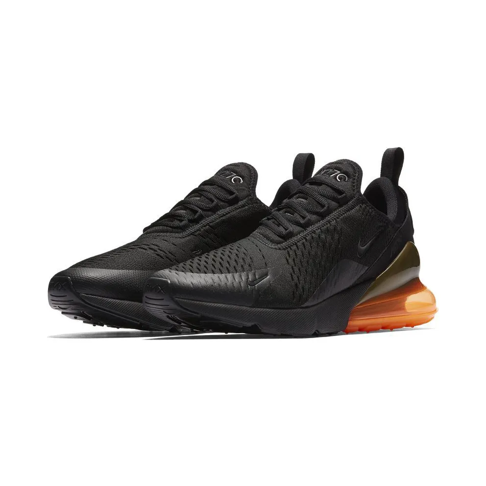 Nike Air Max 270 Black Total Orange Black/Black-Total Orange (AH8050-008)