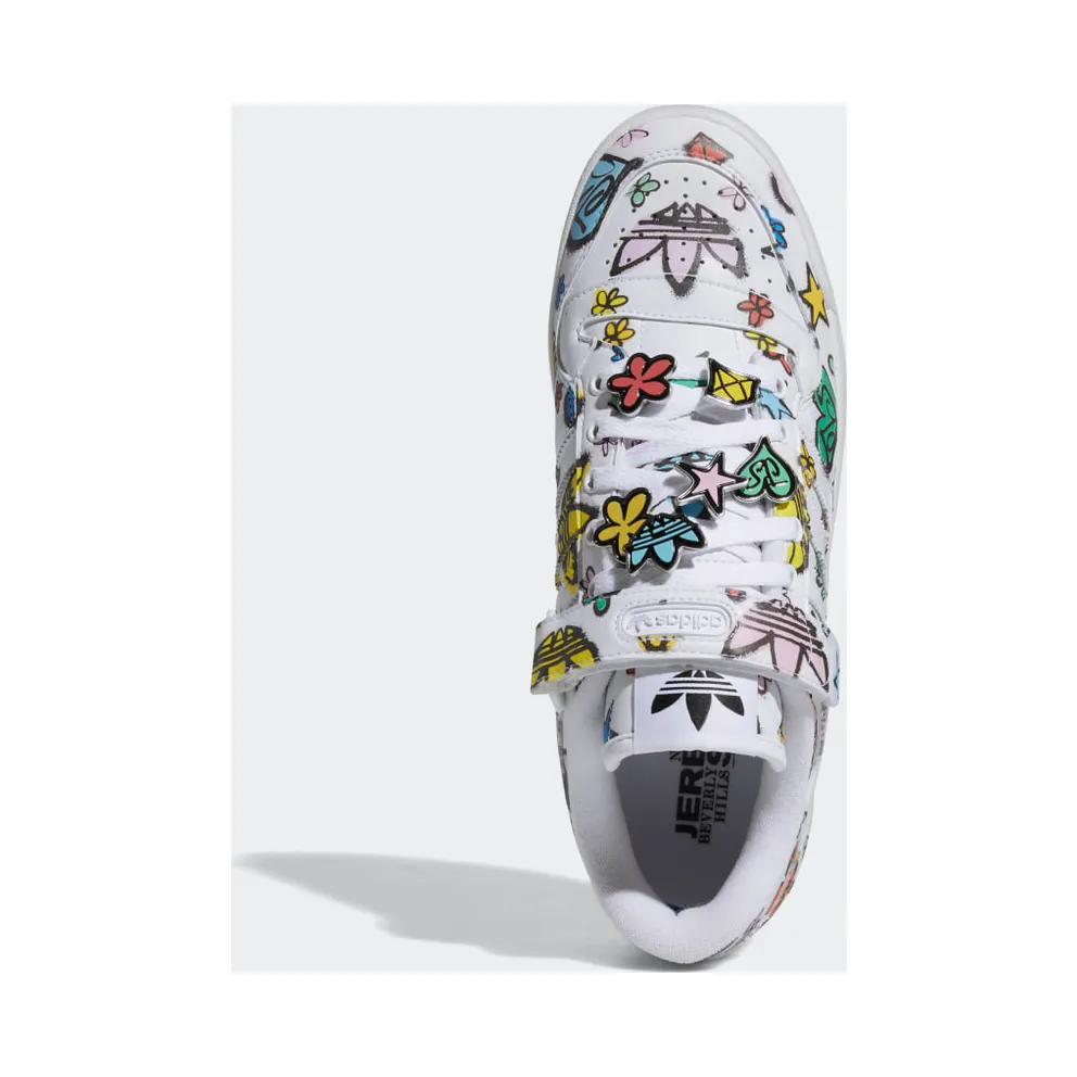 Adidas Jeremy Scott Forum 84 Low Mono Cloud White / Cloud White / Core Black (GX9668)