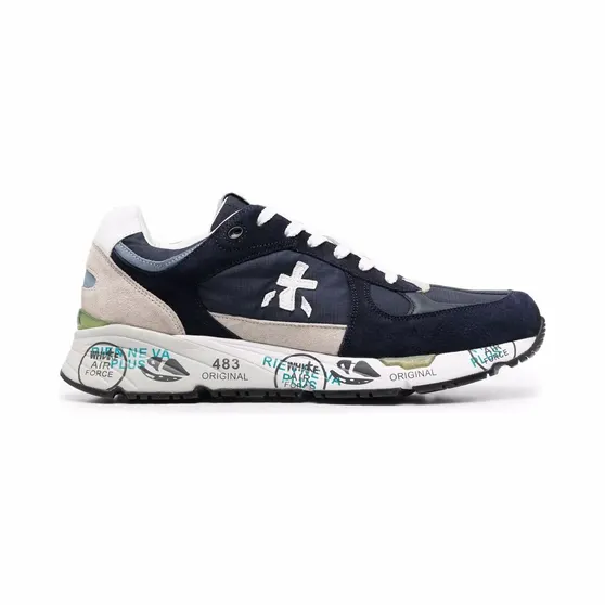 Premiata Mase met vlakken “Blue” (MASE5684)