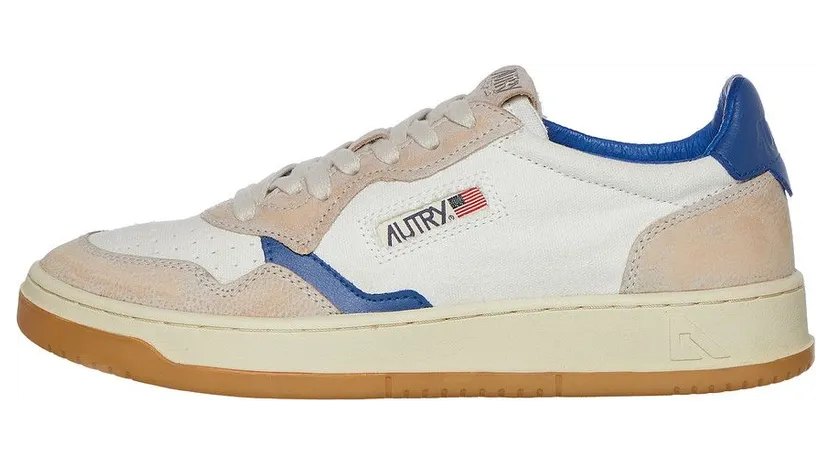 Autry Medalist Low White / Pblue (AULMDS03) (2)